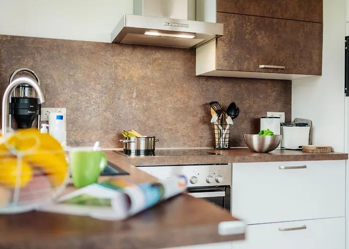 公寓 Jederzeit - Balkon, Wlan